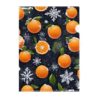 🛒A-Bショップ🛒の🍊蜜柑🍊 Clear File Folder