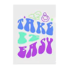 NeoNestの🌟 Take It Easy Apparel & Goods 🌟 Clear File Folder