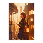 卯月なのかのSteampunk Journey　〜ノスタルジア溢れる蒸気機関の世界の旅〜　No.2「Steampunk days」 クリアファイル