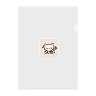 mini_asuのCut 猫 Clear File Folder