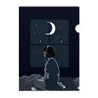 ゆいあいの眠れない夜 クリアファイル