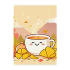 chapinnuのイチョウと紅茶シリーズ② クリアファイル