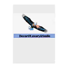Decor&LuxuryVenusのDecor@Luxury&SmileロゴEagles Clear File Folder