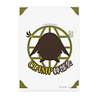CLAMP幹部会グッズ販売部のCLAMP幹部会　ロゴカラー クリアファイル