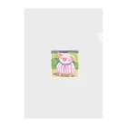 Yumexの豚のブーちゃん Clear File Folder