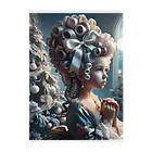 DeenaDeeのRococo Reverie: Moonlit Elegance 「月夜と少女のロココ夢物語」 Clear File Folder