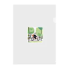 ZOZOZONの自転車パンダ Clear File Folder