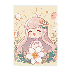 終わらない夢🌈の少女とお花🌸 Clear File Folder