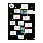 CHIKUSHOの2024年カレンダー クリアファイル