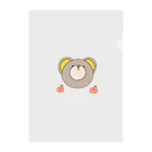 yutakaokaのゆるいくま Clear File Folder