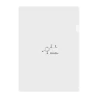 puikkoの化学構造式　アドレナリン クリアファイル