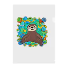 夢幻カワウソくんのお店の夢幻カワウソくん Clear File Folder