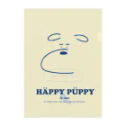 HÄPPY PÜPPYのクリアファイル HAPPY PUPPYロゴ クリアファイル