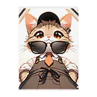 meow-sunniesのスマートニャンコ Clear File Folder