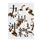 猫背の九州沖縄 Clear File Folder