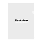 DON10のlibertarians Clear File Folder