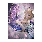 リネのお花の妖精 Clear File Folder