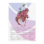 Dariグッズ公式のダリ直筆ドラゴンカレンダー クリアファイル