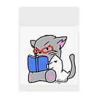 Kujakuの朗読猫 クリアファイル