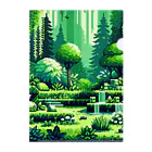 PiXΣLのWorld of fresh greenery / type.1 クリアファイル