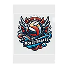 【volleyball online】のLINEスタンプ風 Clear File Folder