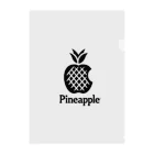 ぱろでぃ〜SHOPのPineapple (パイナップル)  クリアファイル