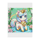 karekore_のかわいいユニコーンのみこ Clear File Folder