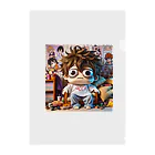 ニコネガショップのニート君 Clear File Folder