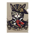 Jj-O_O-Jjの猫海賊団シリーズ★Duke船長 Clear File Folder