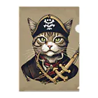 Jj-O_O-Jjの猫海賊団シリーズ★バロン船長 Clear File Folder