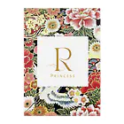 ROYAL Princessの和洋融合デザインシリーズ（黒） Clear File Folder