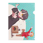 あーとイラスト工房のおにの子と僕の豆まき Clear File Folder