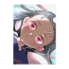 あーとイラスト工房の桜吹雪の向こう Clear File Folder