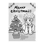 あーとイラスト工房のクリスマスのひと時 Clear File Folder