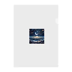 moon star ☪︎の雲と星 Clear File Folder