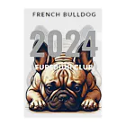 furebuhi　clubの2024 FRENCH BULLDOG  クリアファイル