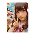 homarengeの和傘の女の子 Clear File Folder