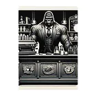 ゴリラショップのThe Mighty Gorilla Coffee Shop  Clear File Folder