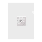 mii0205の一輪の花 Clear File Folder