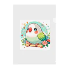 ぷっくりショップのオカメインコちゃん Clear File Folder