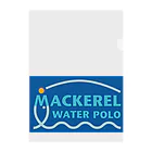 MACKEREL WATER POLOのMACKEREL（ブルーボックス）片面プリント クリアファイル