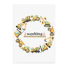 harupiiiのworking2 クリアファイル