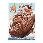 AQUAMETAVERSEの勇気と喜びの航海 Marsa 106 Clear File Folder