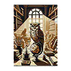 kotpopのOwl and knowledge Clear File Folder