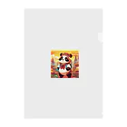 crazypanda2の冒険パンダ Clear File Folder