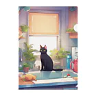 chinenroiのキッチンとねこ Clear File Folder