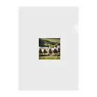 artworks358の羊の援軍 Clear File Folder