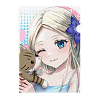 【引きこもりホステス】ErikaのErikaとくーちゃん Clear File Folder