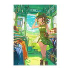 シロクマペンギンのトレインアパレルショップ Clear File Folder