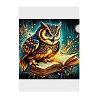 終わらない夢🌈のフクロウ🦉🌕 Clear File Folder